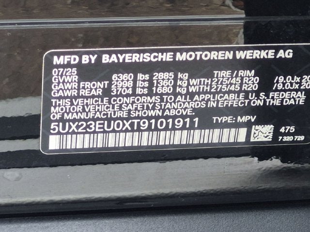 2026 BMW X5 xDrive40i