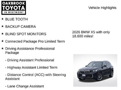2026 BMW X5 xDrive40i