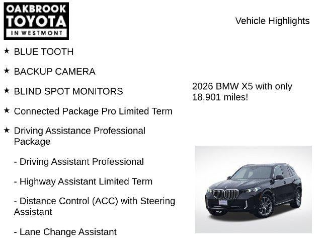 2026 BMW X5 xDrive40i
