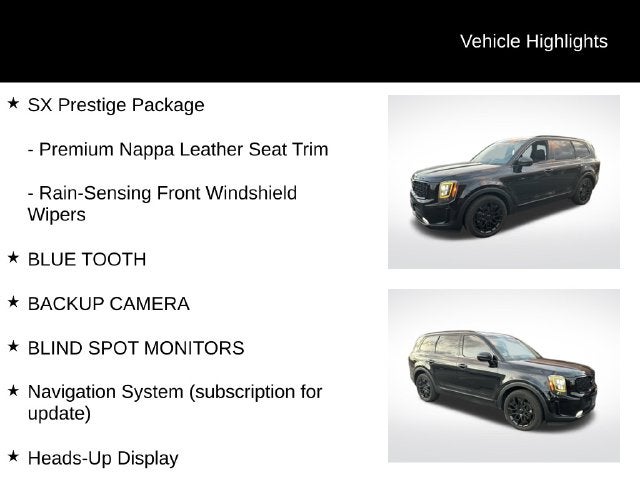 2021 Kia Telluride SX