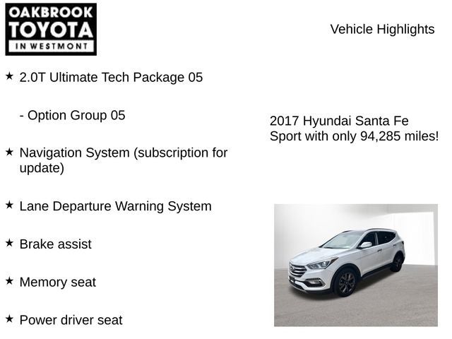 2017 Hyundai Santa Fe 2.0T Ultimate