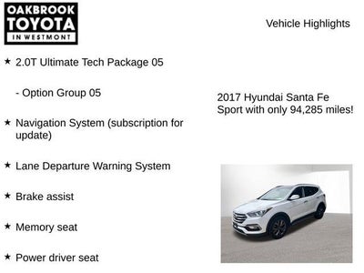 2017 Hyundai Santa Fe 2.0T Ultimate