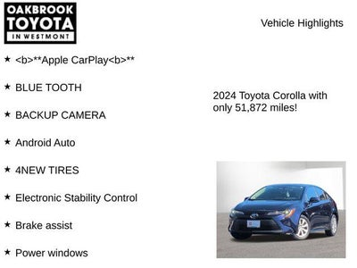 2024 Toyota Corolla LE