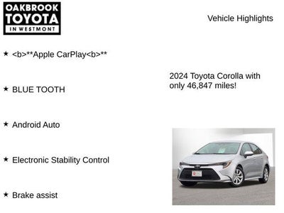2024 Toyota Corolla LE
