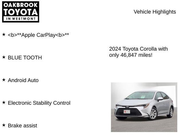 2024 Toyota Corolla LE