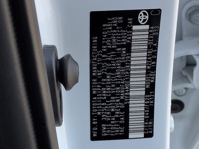 2026 Toyota COROLLA LE