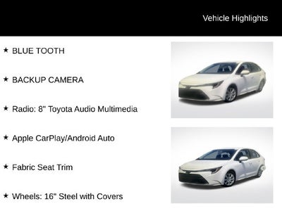 2025 Toyota Corolla LE
