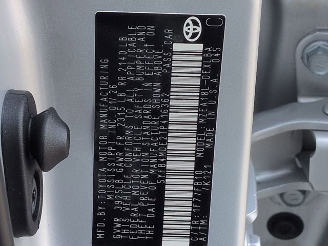 2026 Toyota COROLLA LE