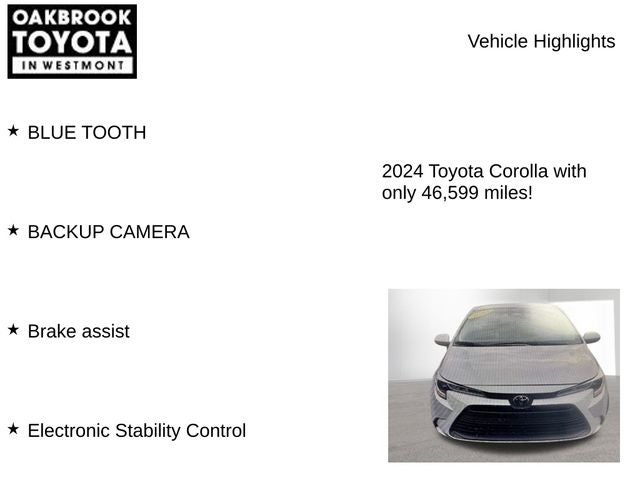 2024 Toyota Corolla LE