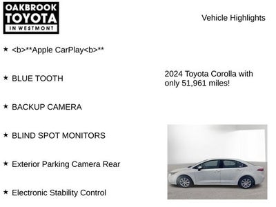 2024 Toyota Corolla LE