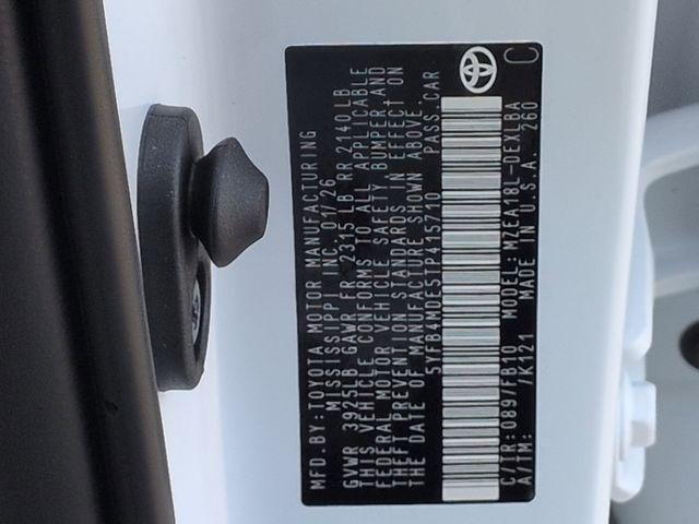 2026 Toyota COROLLA LE