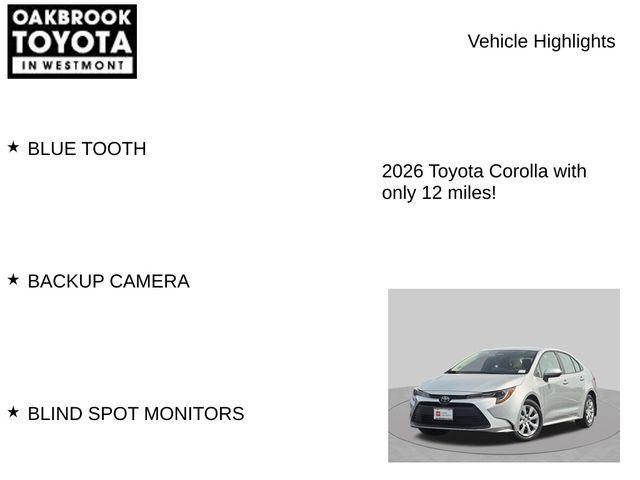 2026 Toyota Corolla LE - Photo 38