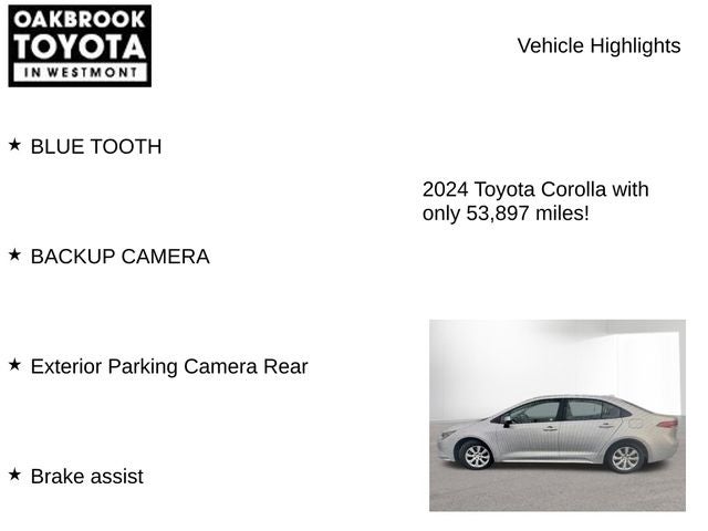2024 Toyota Corolla LE