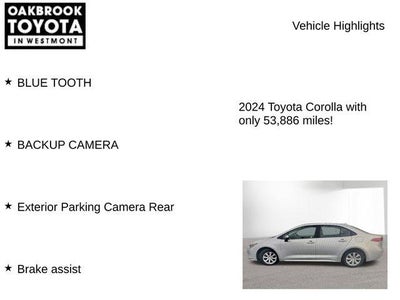 2024 Toyota COROLLA LE