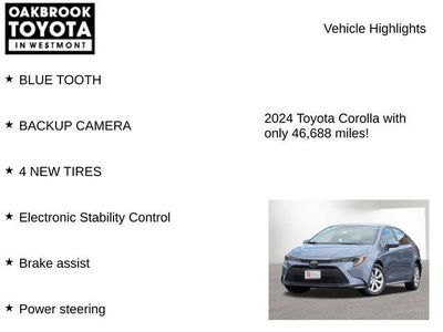 2024 Toyota Corolla LE