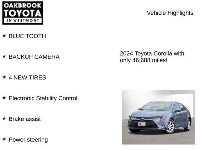 2024 Toyota Corolla LE
