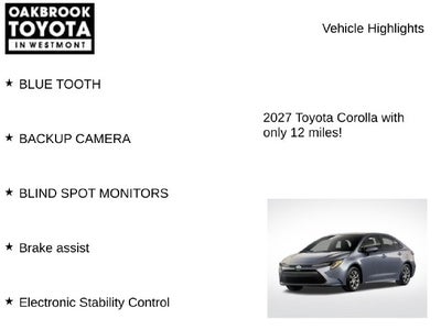 2027 Toyota Corolla LE