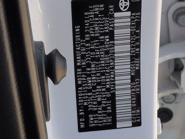 2022 Toyota COROLLA LE