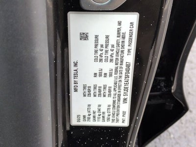 2025 Tesla Model 3 Long Range