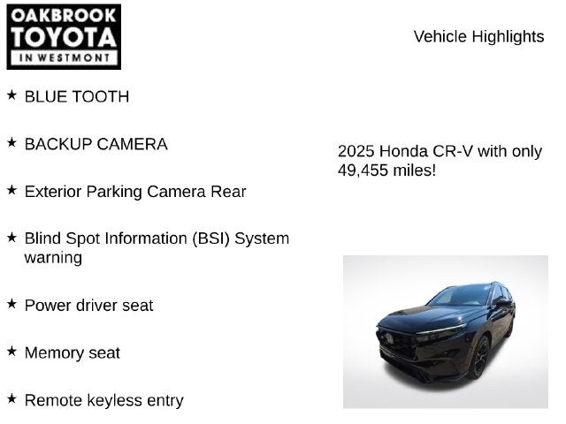 2025 Honda CR-V Hybrid Sport-L