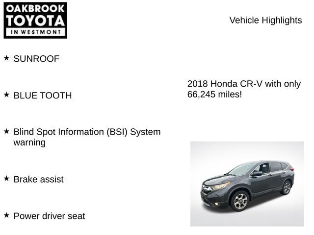 2018 Honda CR-V EX