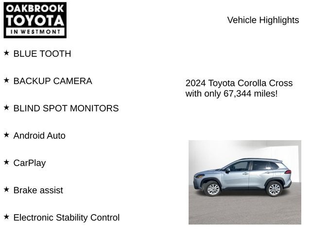 2024 Toyota Corolla Cross LE