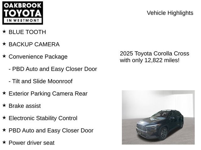 2025 Toyota Corolla Cross XLE