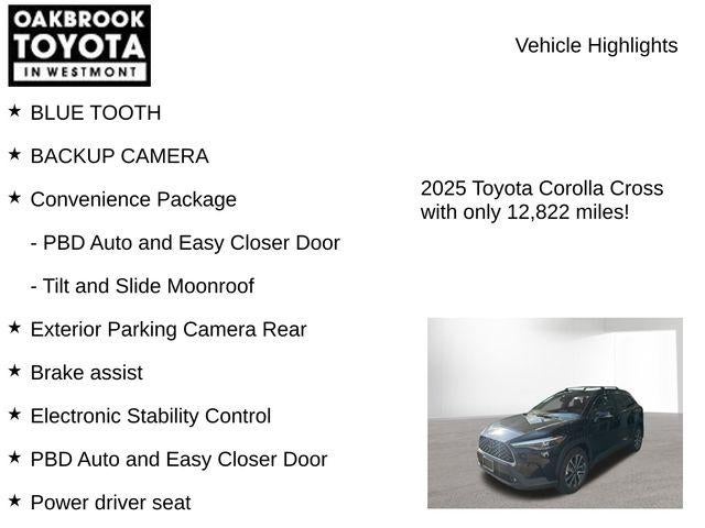 2025 Toyota Corolla Cross XLE