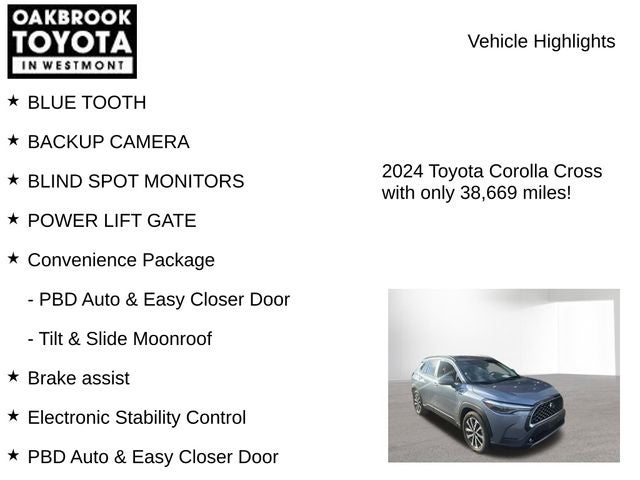2024 Toyota Corolla Cross XLE