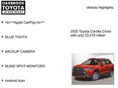 2025 Toyota Corolla Cross XLE