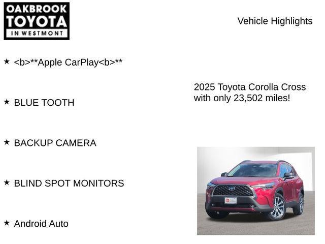 2025 Toyota Corolla Cross XLE