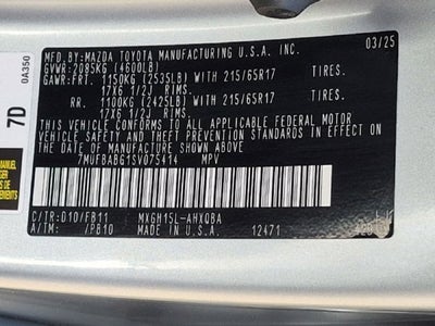 2025 Toyota Corolla Cross Hybrid Hybrid S