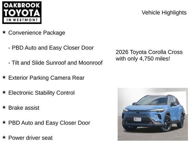 2026 Toyota COROLLA CROSS HV Hybrid XSE