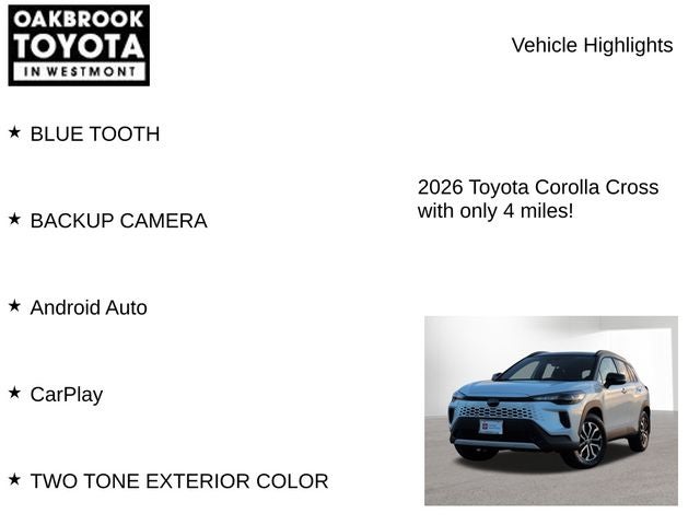 2026 Toyota COROLLA CROSS HV Hybrid SE
