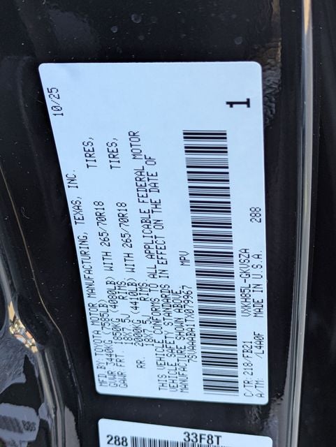 2026 Toyota SEQUOIA 4WD SR5