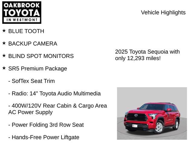 2025 Toyota Sequoia SR5