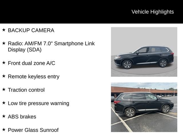 2019 Mitsubishi Outlander SEL