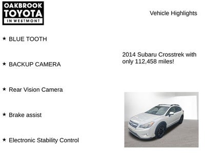 2014 Subaru XV Crosstrek 2.0i Limited
