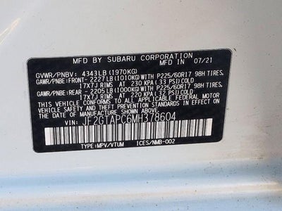 2021 Subaru Crosstrek Premium