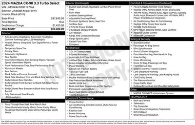 2024 Mazda Mazda CX-90 3.3 Turbo Select