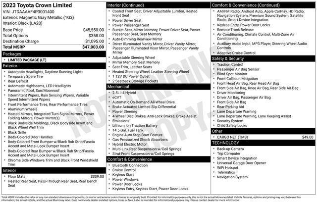 2023 Toyota Toyota Crown LTD Limited