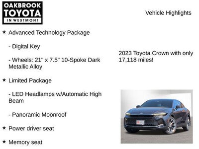 2023 Toyota Toyota Crown LTD Limited
