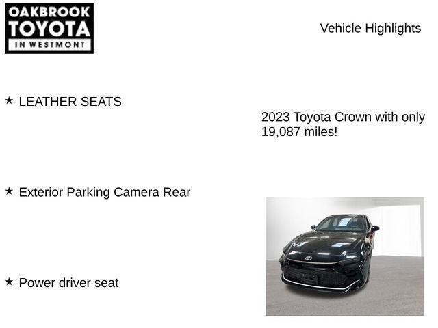 2023 Toyota Toyota Crown XLE XLE