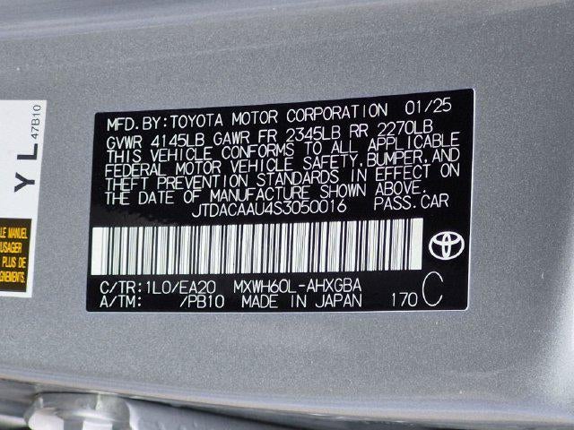 2025 Toyota Prius XLE