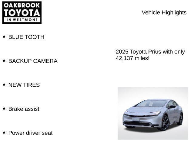 2025 Toyota Prius XLE