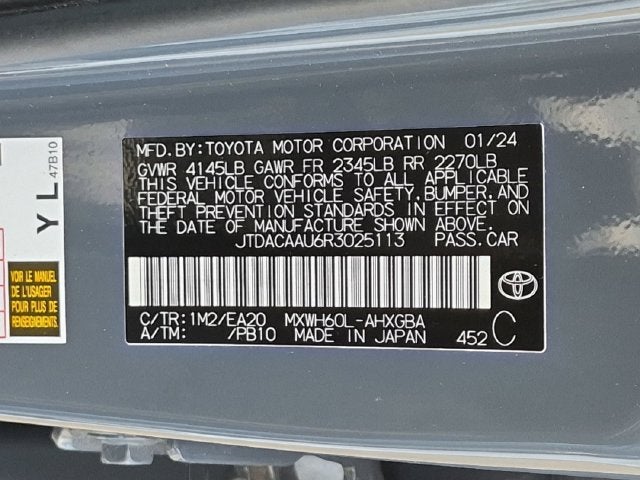 2024 Toyota Prius XLE