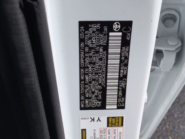 2024 Toyota PRIUS PRIME SE