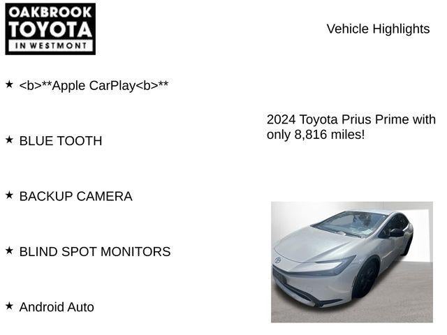 2024 Toyota PRIUS PRIME SE