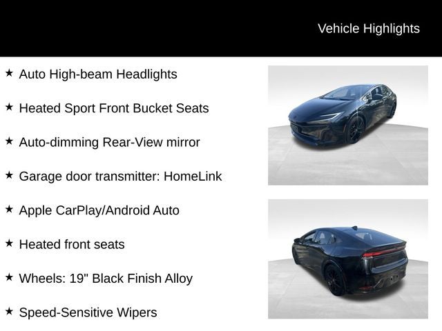 2025 Toyota Prius Nightshade