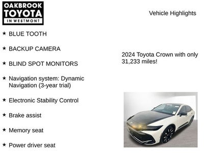 2024 Toyota CROWN Platinum